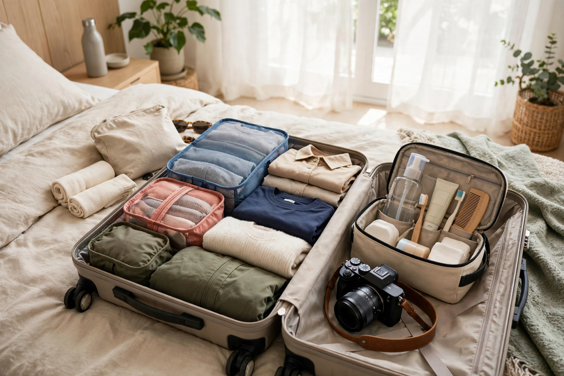 Packing a suitcase for China trip