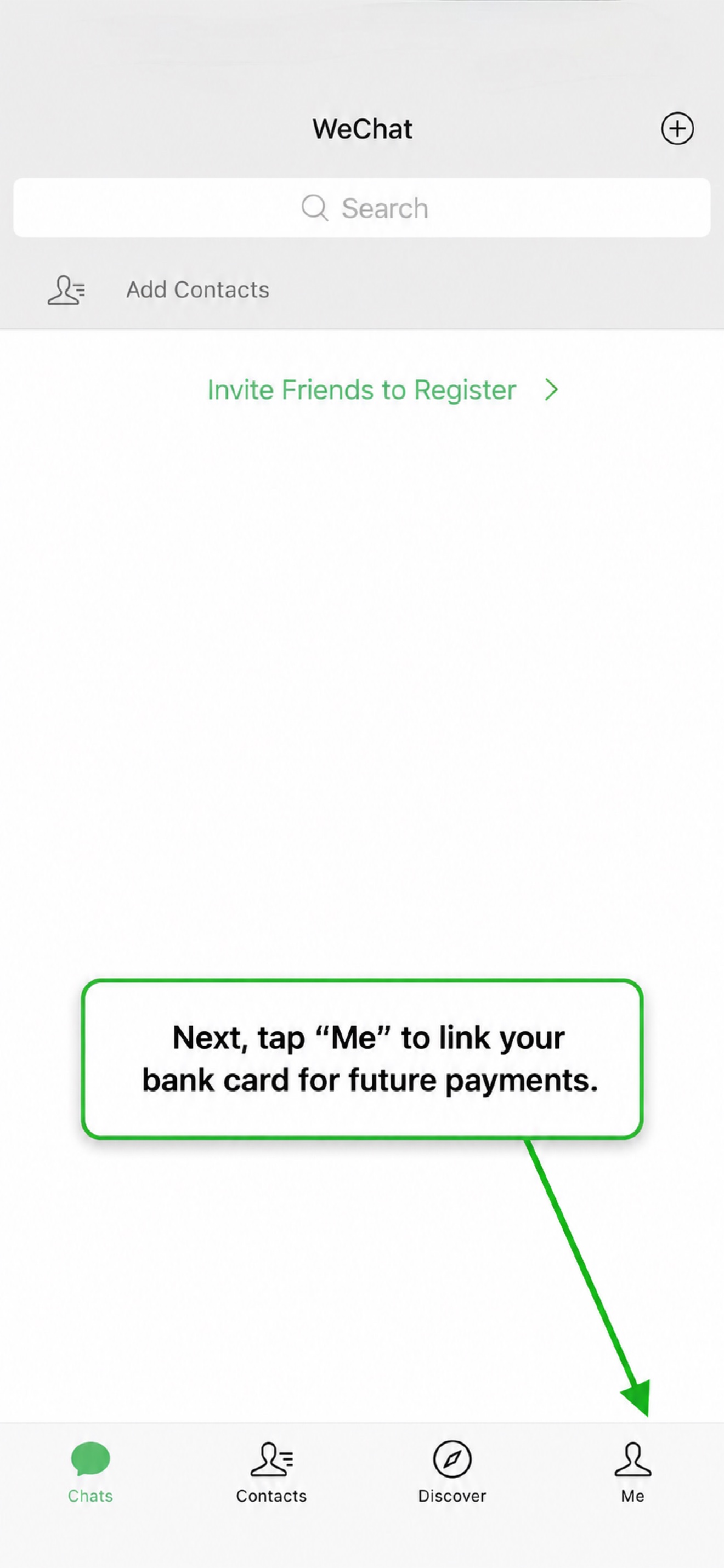 WeChat sign-up step 10