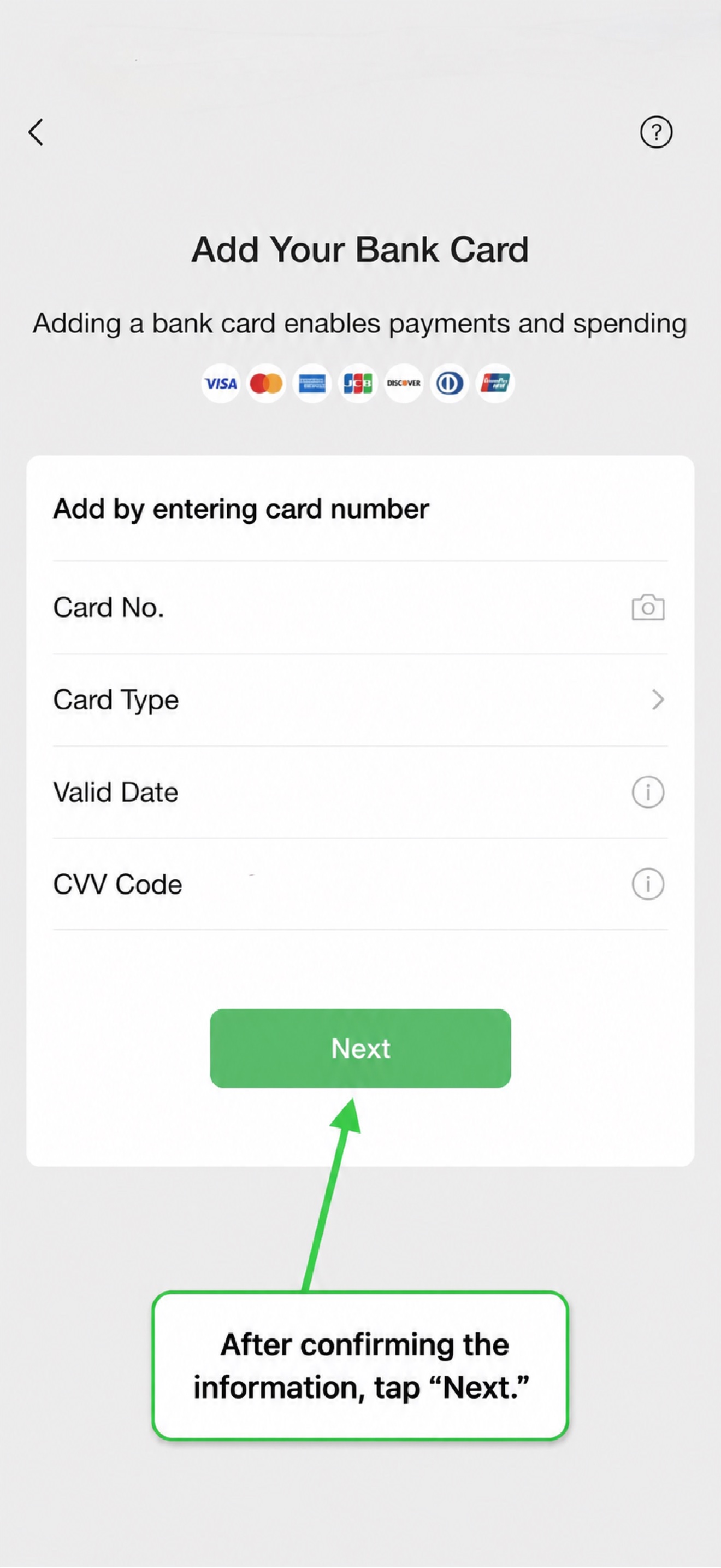 WeChat Pay step 17